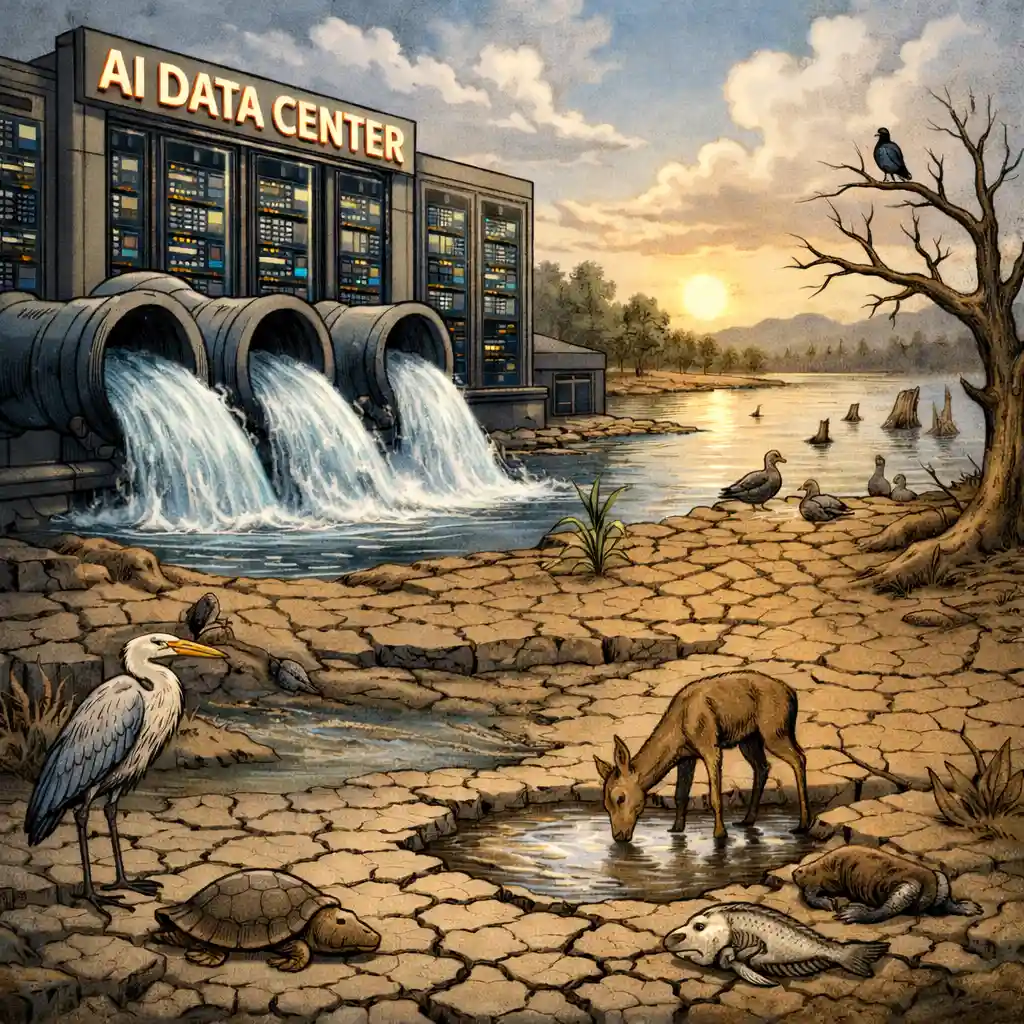 Does AI Really Use 10 Gallons of Water Per Image?